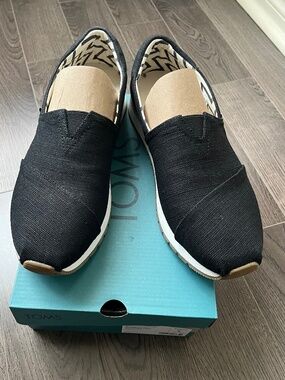 TOMS Resident Plus Black Heritage Canvas Men's Shoes